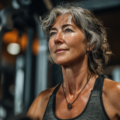 Grup de seniori practicând exerciții de wellness